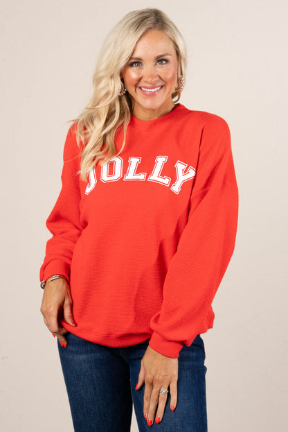 Jolly Collegiate Graphic Pullover