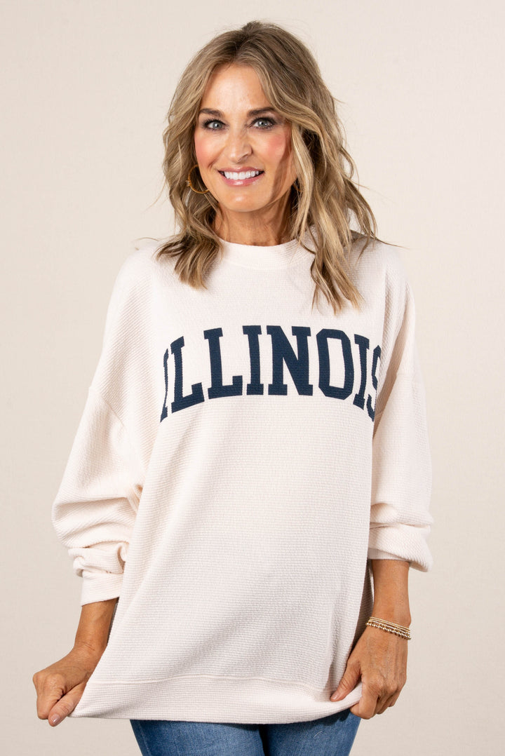 Illinois Collegiate Graphic Pullover