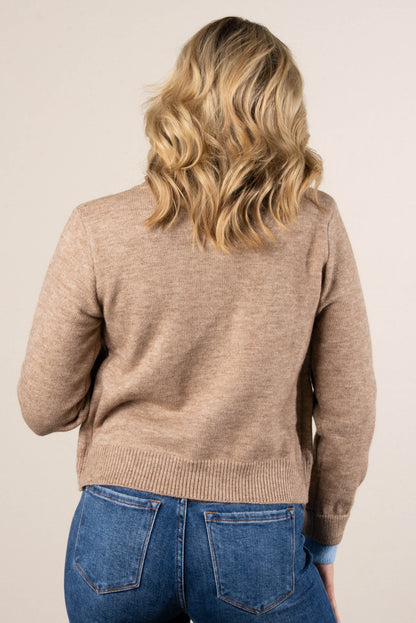 Marcy Layered Sweater Cardigan