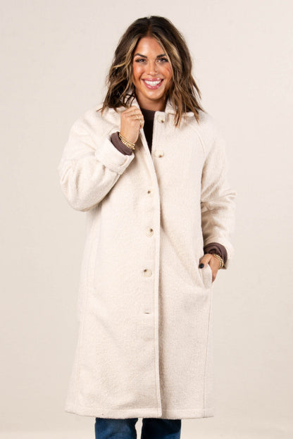 Andover Textured Duster Coat