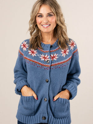 Cambridge Fair Isle Sweater Cardigan