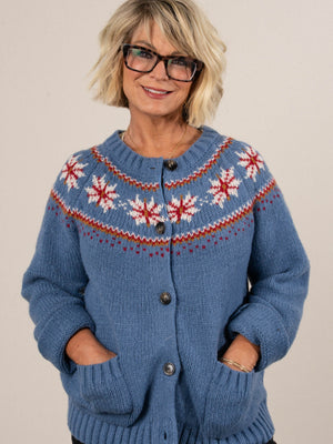 Cambridge Fair Isle Sweater Cardigan