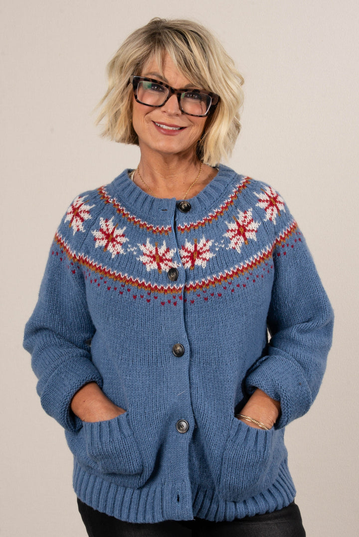 Cambridge Fair Isle Sweater Cardigan