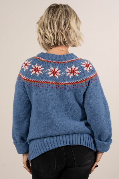 Cambridge Fair Isle Sweater Cardigan