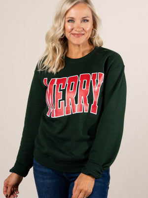 Merry Graphic Sweatshirt
