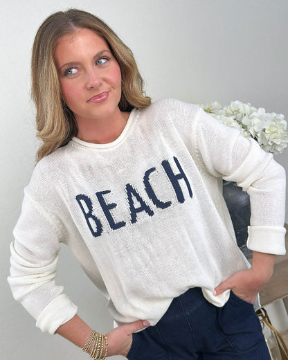 Beach Lightweight Knit Sweater