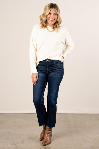Ballentine Waffle Knit Dolman Sweater