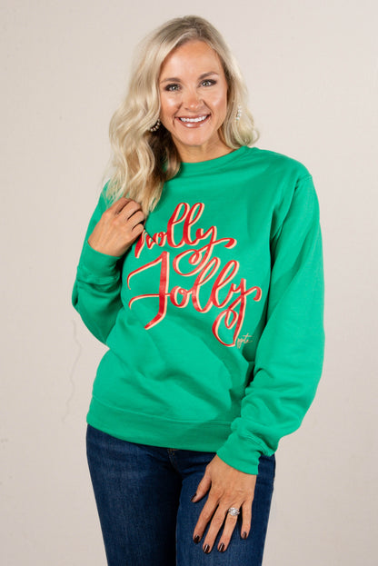 Holly Jolly Graphic Sweatshirt