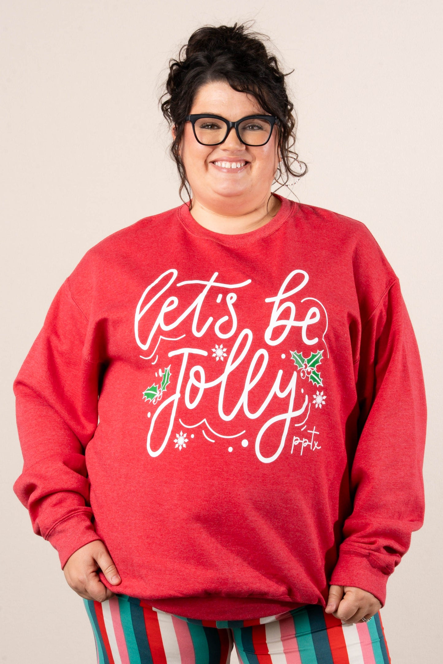 Let's Be Jolly Graphic Sweatshirt