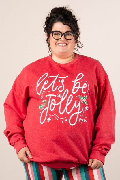 Let's Be Jolly Graphic Sweatshirt