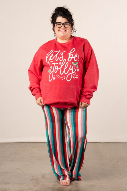 Let's Be Jolly Graphic Sweatshirt
