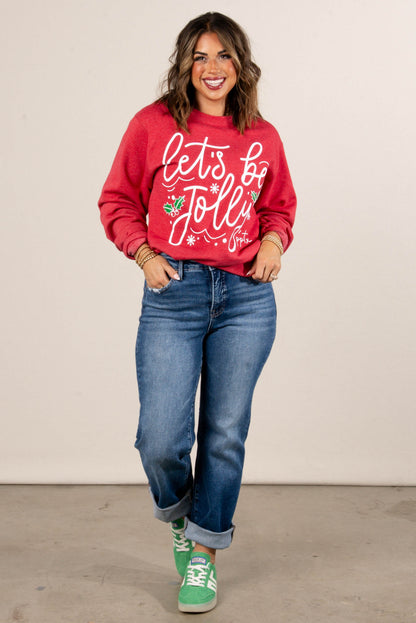 Let's Be Jolly Graphic Sweatshirt