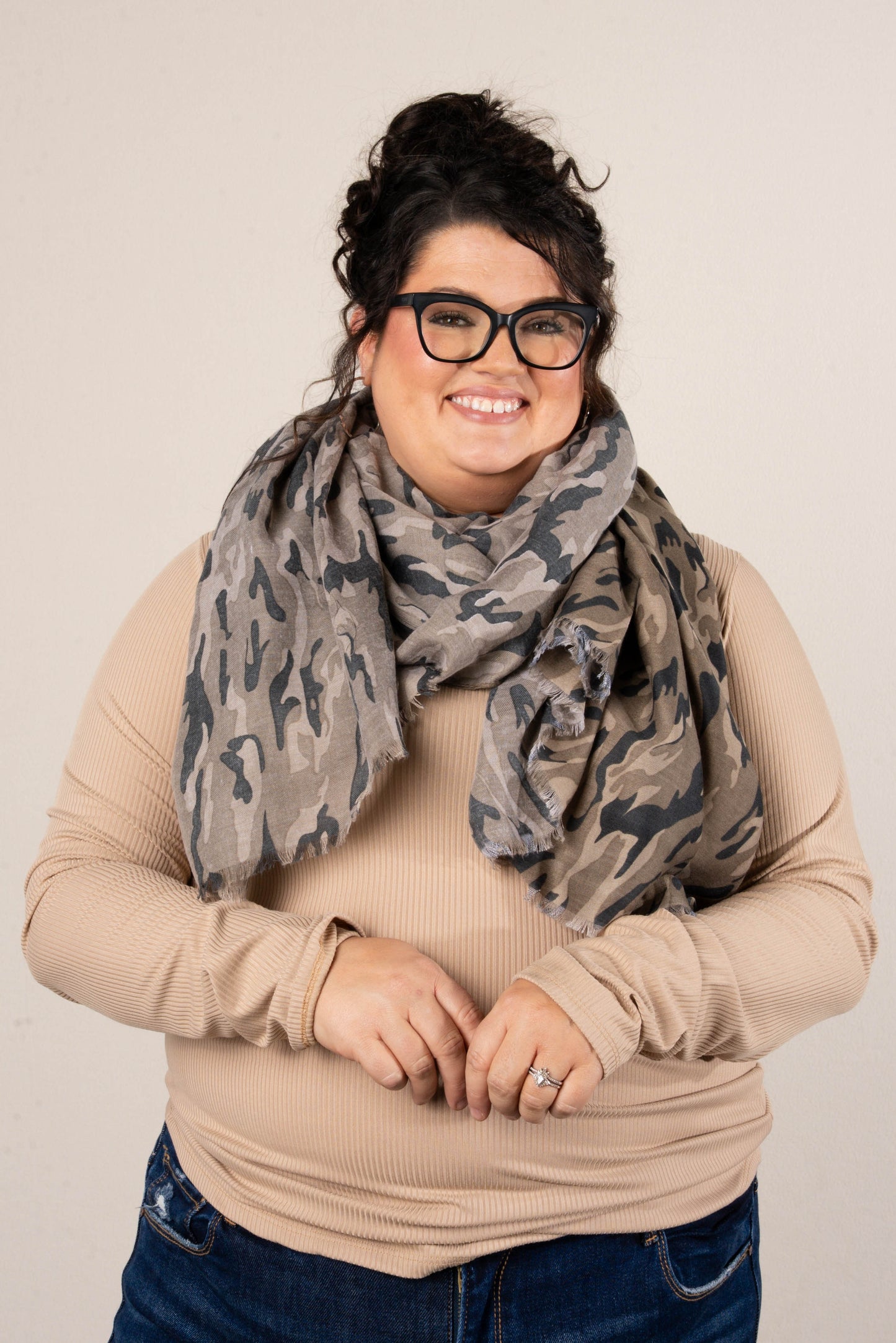Camouflage Wrap Scarf