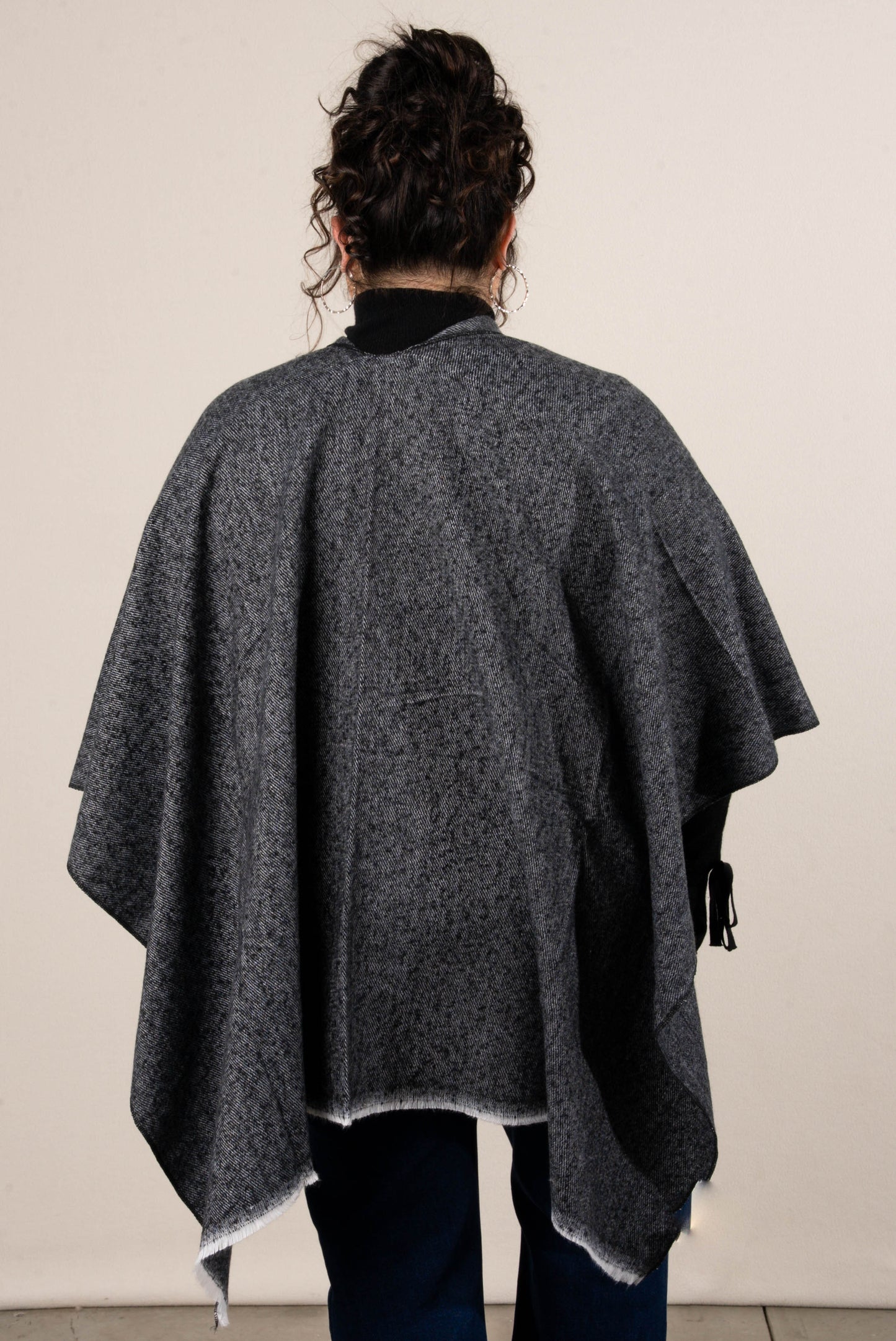 Open Front Wrap Shawl