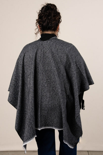 Open Front Wrap Shawl