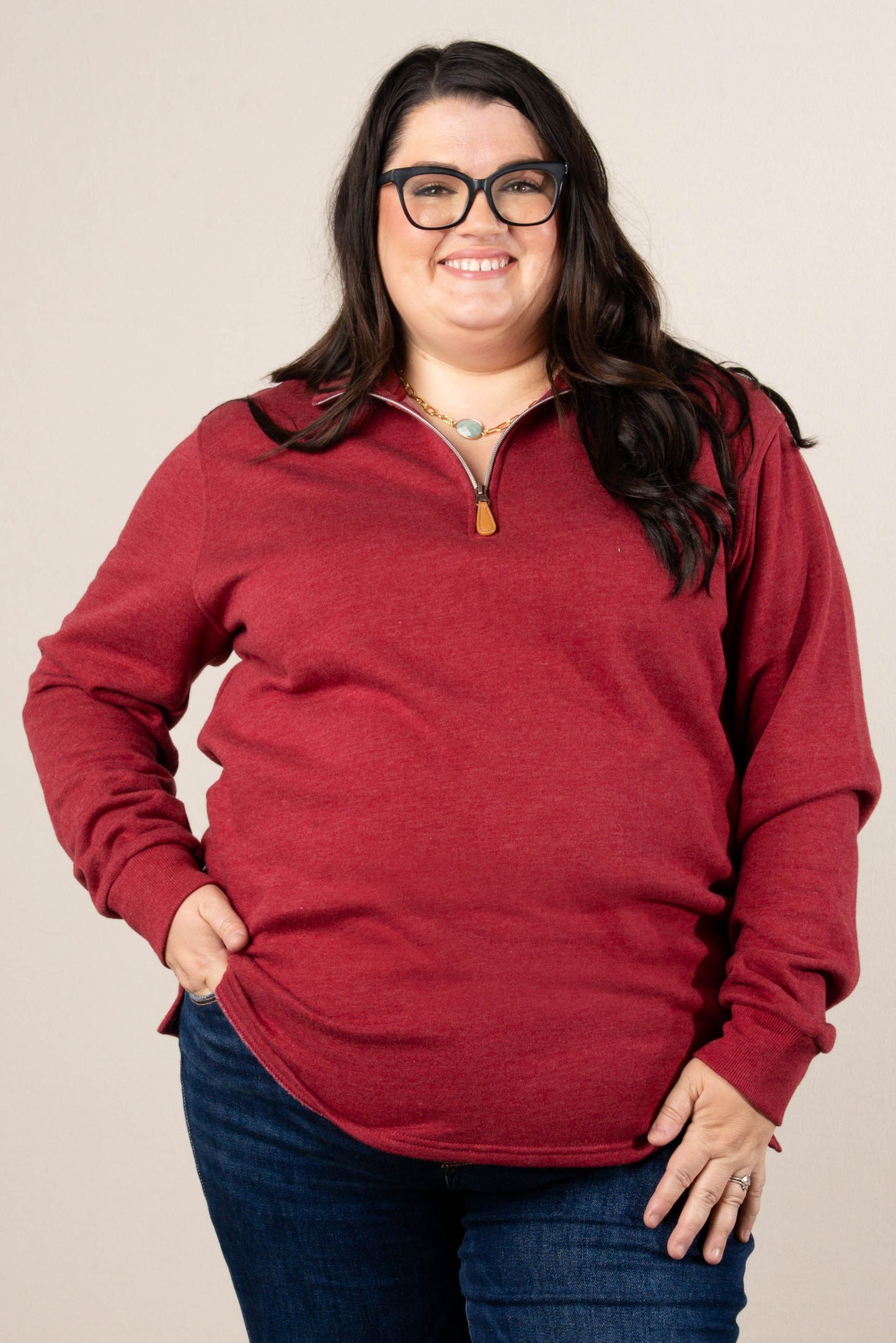 Gypsi Quarter Zip Pullover