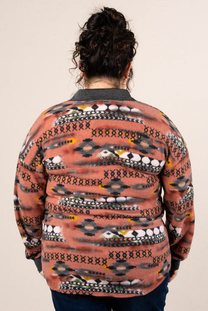 Mesa Sky Printed Hi-Lo Shacket