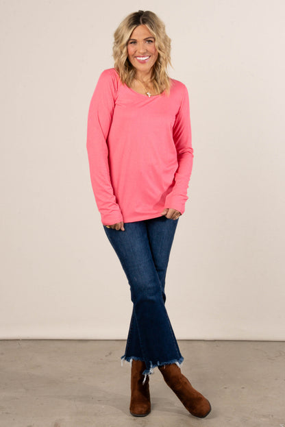 Peyton Ribbed Thumbhole Cuff Top