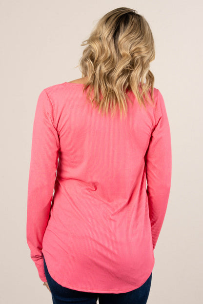 Peyton Ribbed Thumbhole Cuff Top