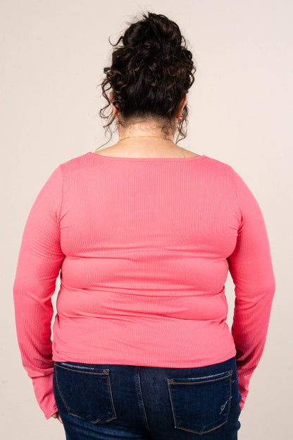 Peyton Ribbed Thumbhole Cuff Top