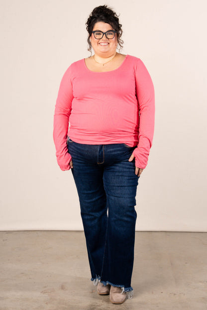 Peyton Ribbed Thumbhole Cuff Top