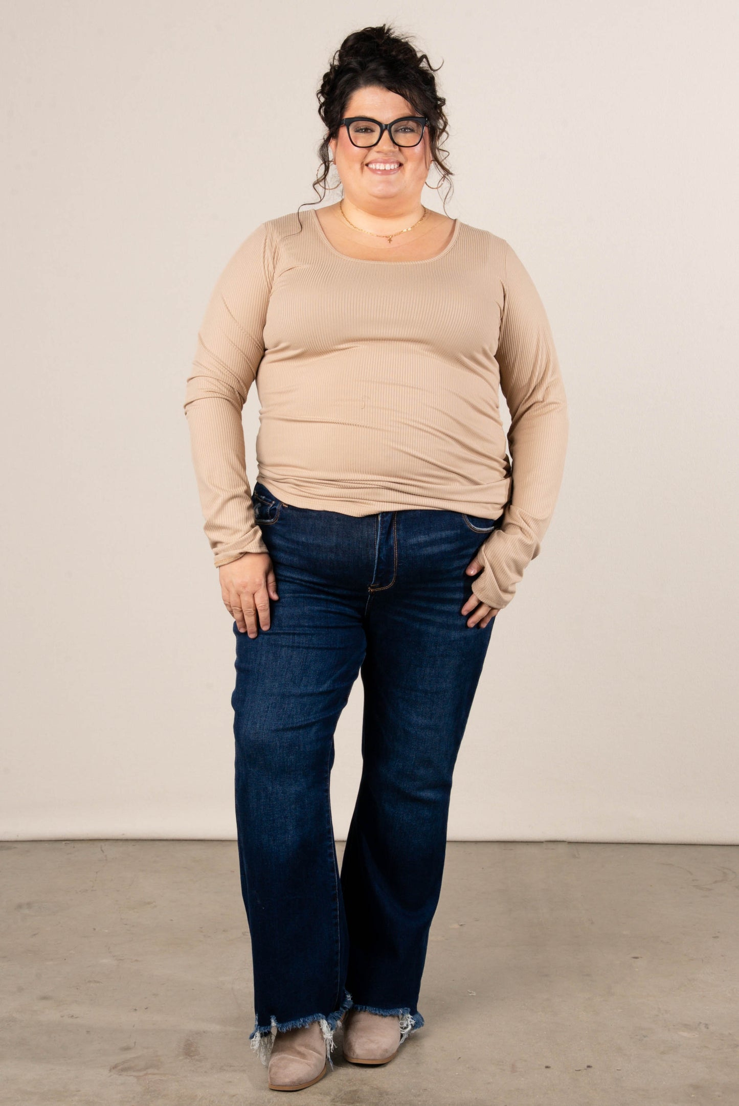 Peyton Ribbed Thumbhole Cuff Top