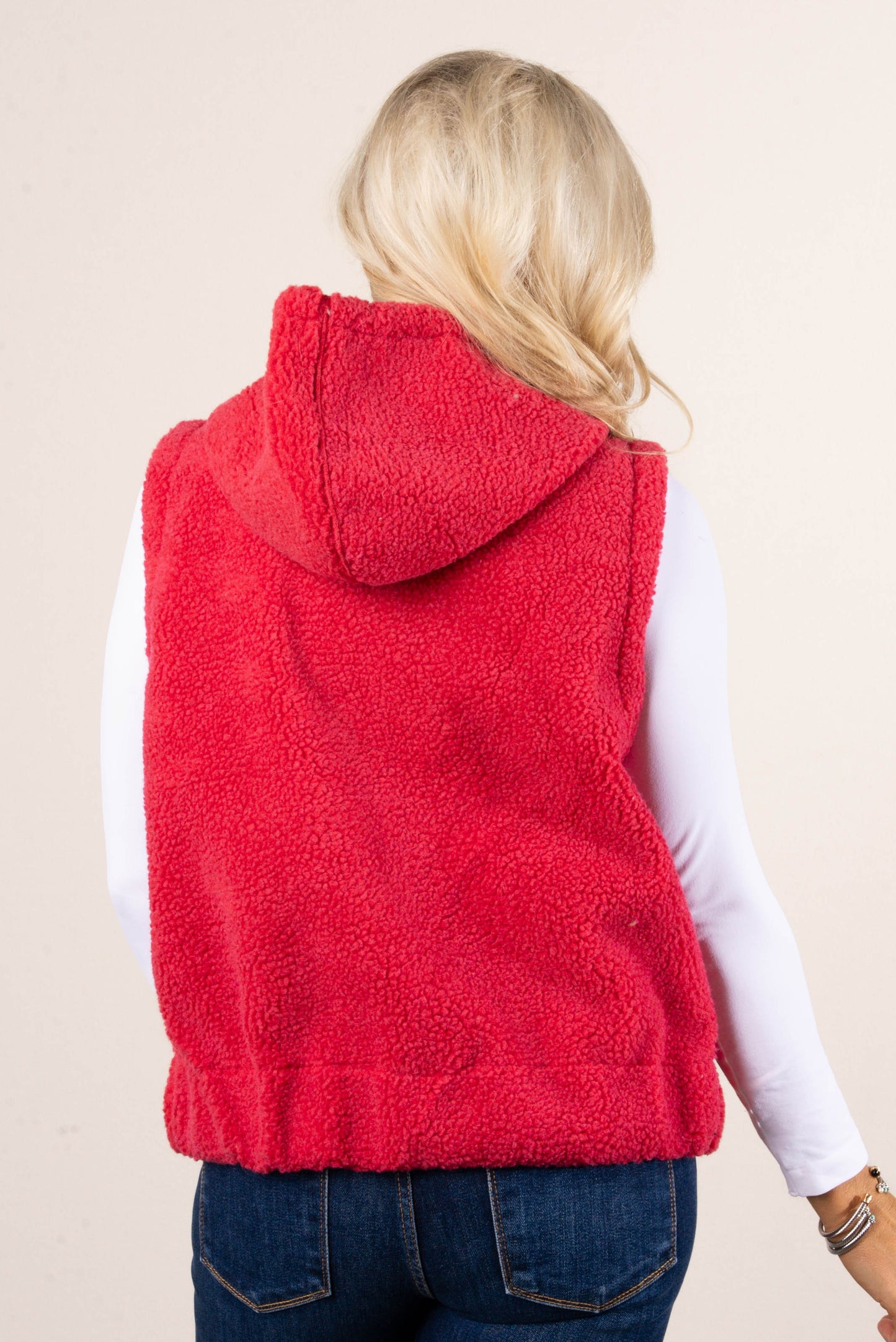 Snowbound Sherpa Hooded Vest