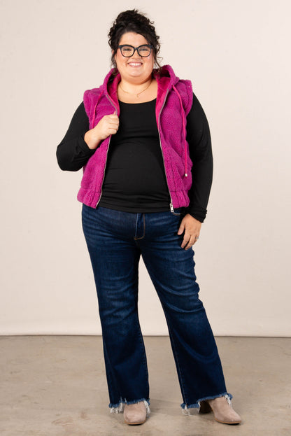 Snowbound Sherpa Hooded Vest