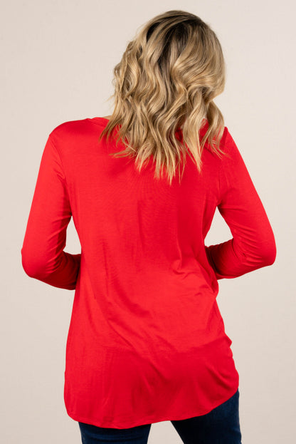 Rudolph Sequined Reindeer Top