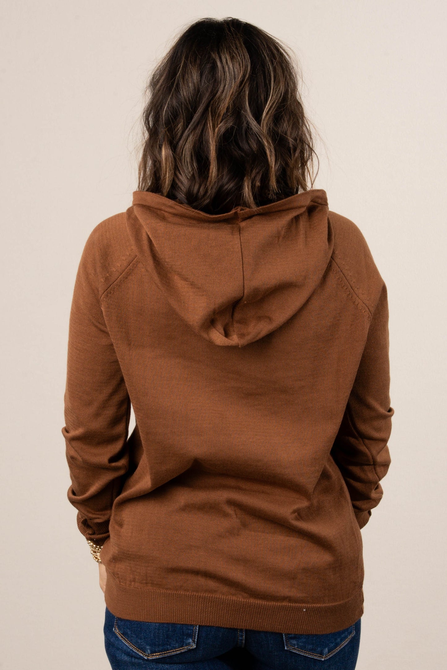 Guiding Light Star Patch Hooded Sweater