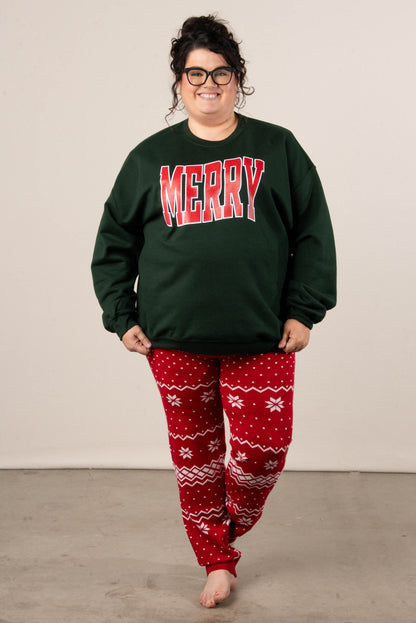 Noel Snowflake Jogger Pants