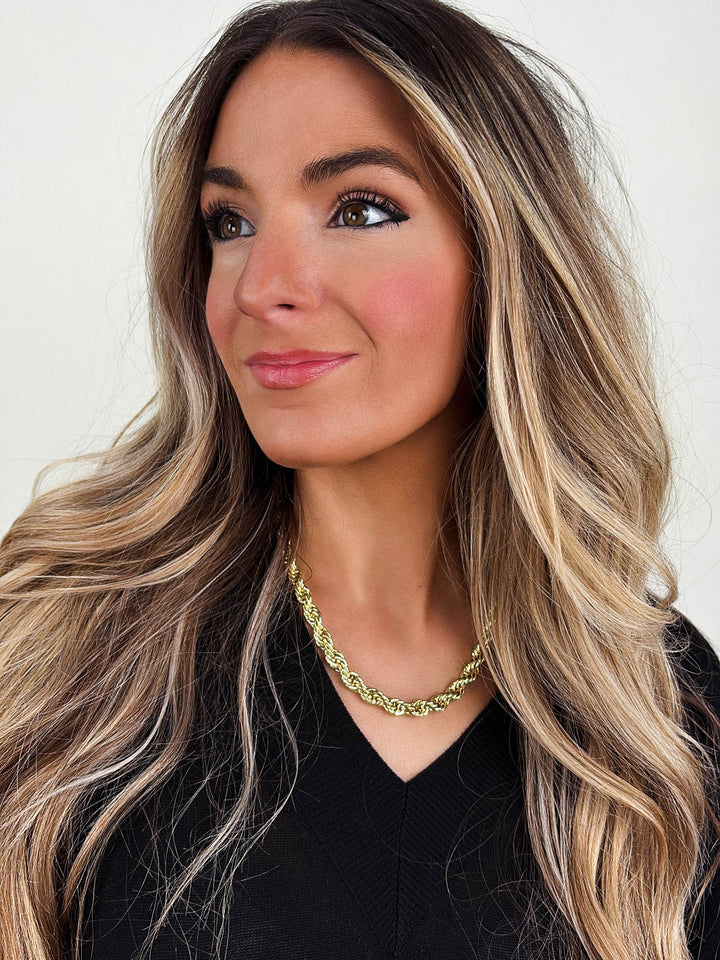 Rope Chunky Necklace