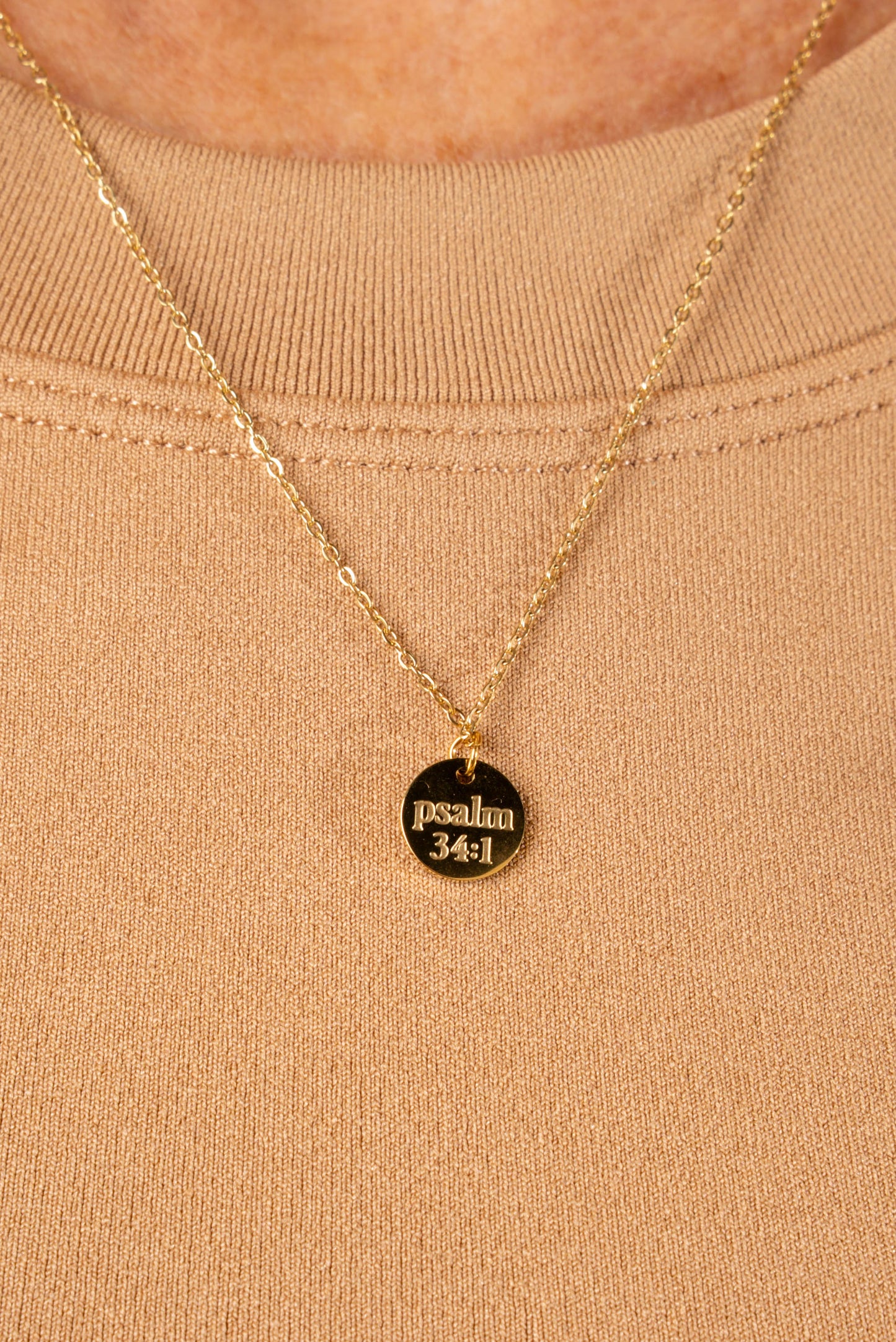 Praise Disc Necklace