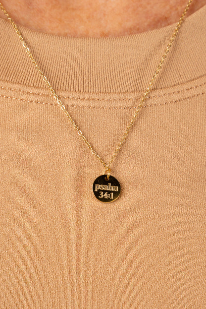 Praise Disc Necklace
