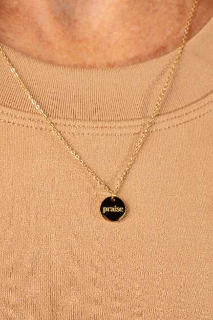 Praise Disc Necklace