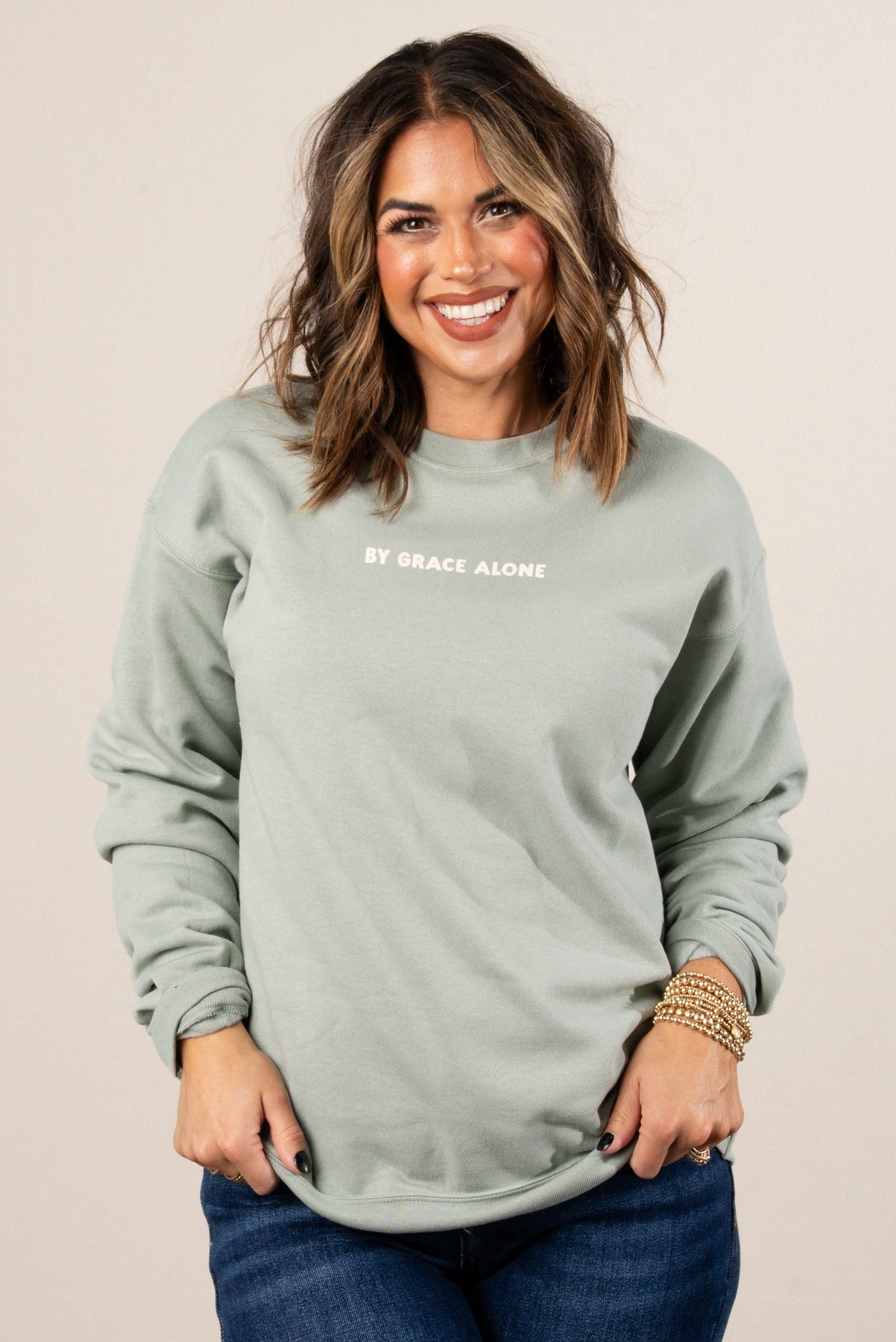 Jesus Changes Everything Graphic Sweatshirt