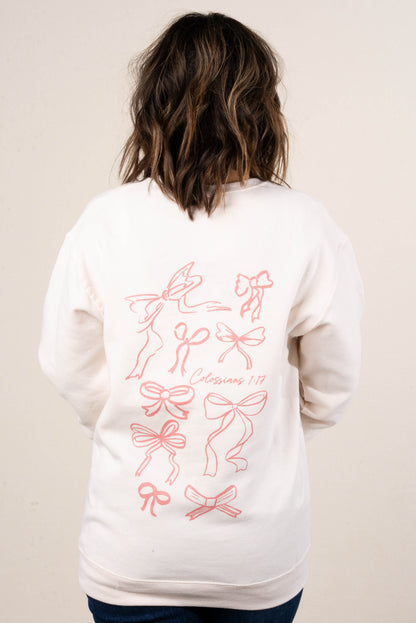 He Holds All Together Graphic Sweatshirt