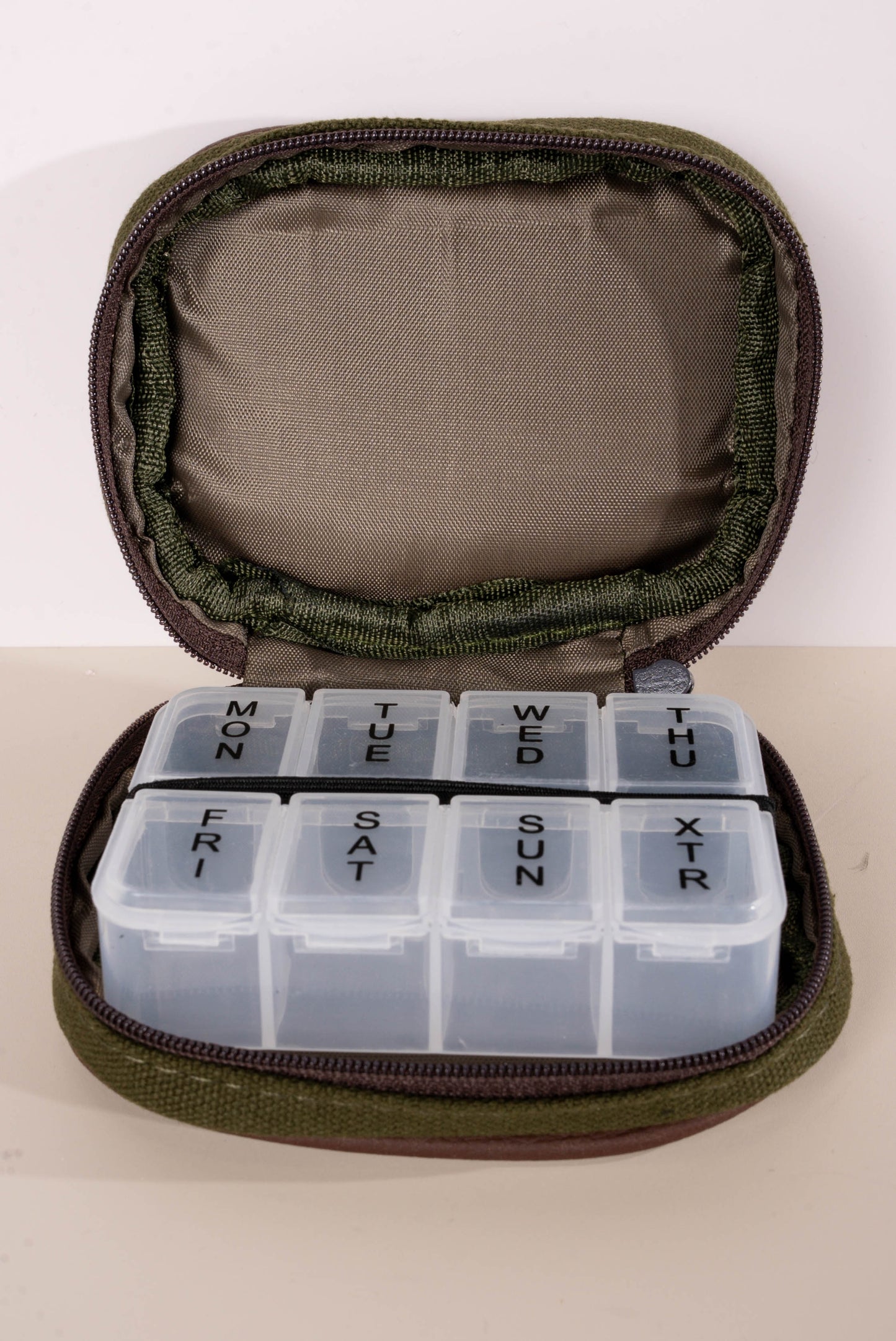 Canvas Pill & Vitamin Case