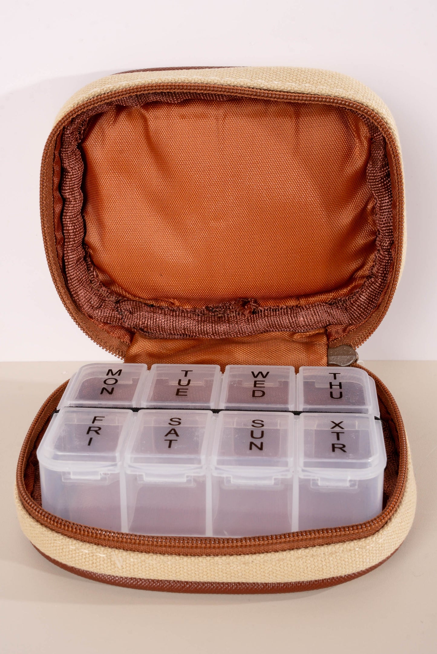 Canvas Pill & Vitamin Case