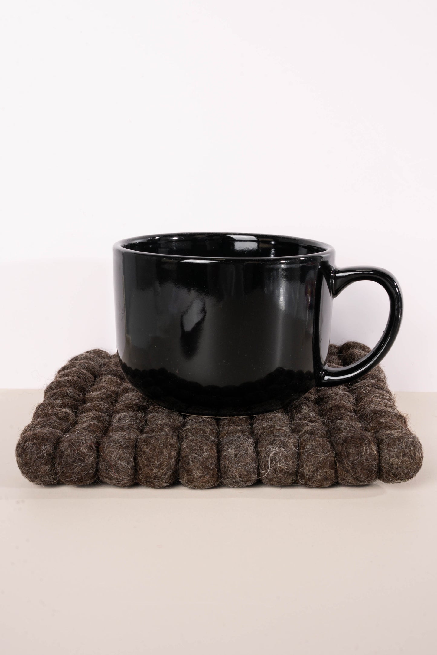 Hand Made Square Felt Balls Trivet