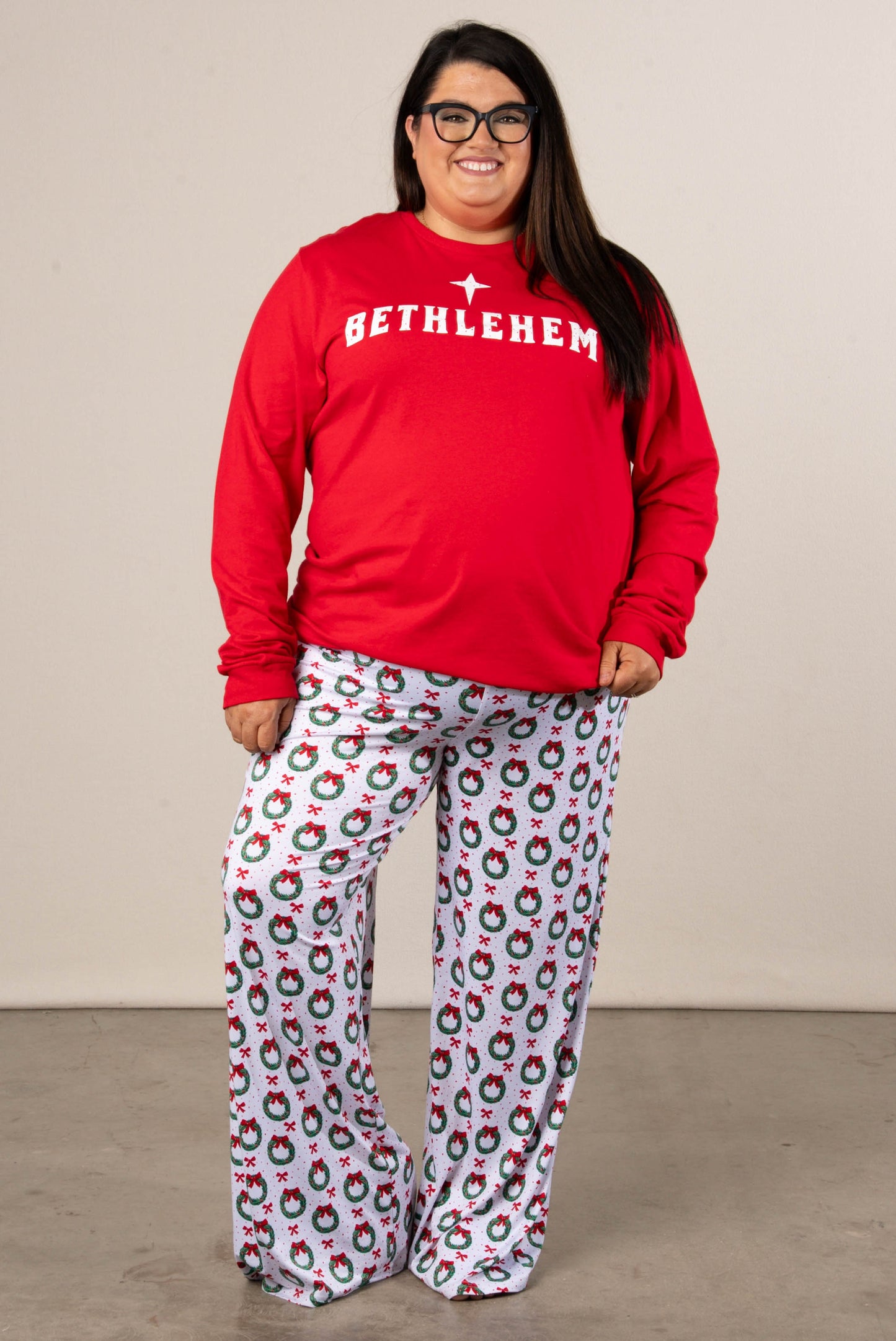 Clara Wreath Pajama Pants