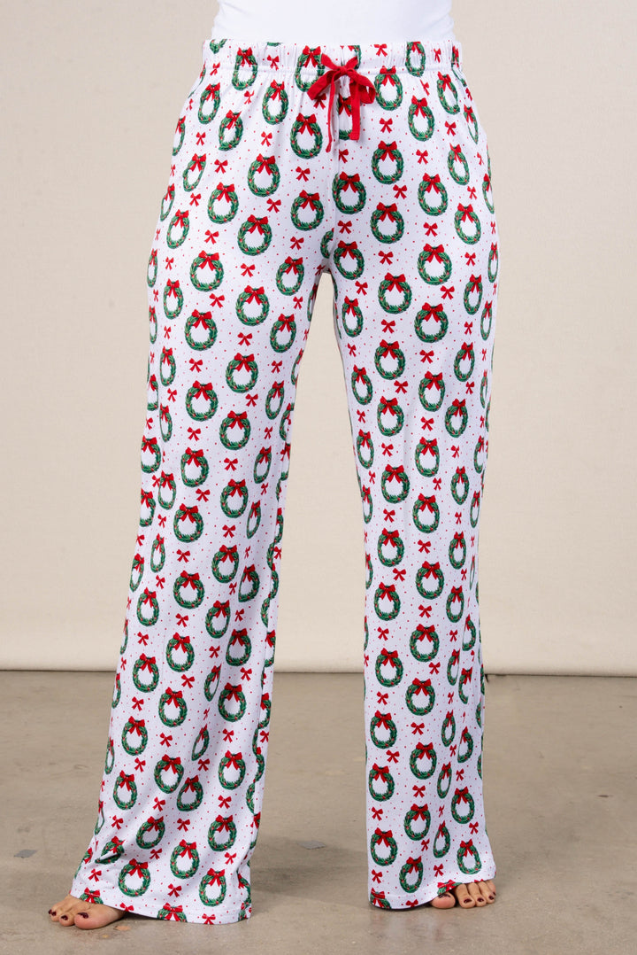 Clara Wreath Pajama Pants