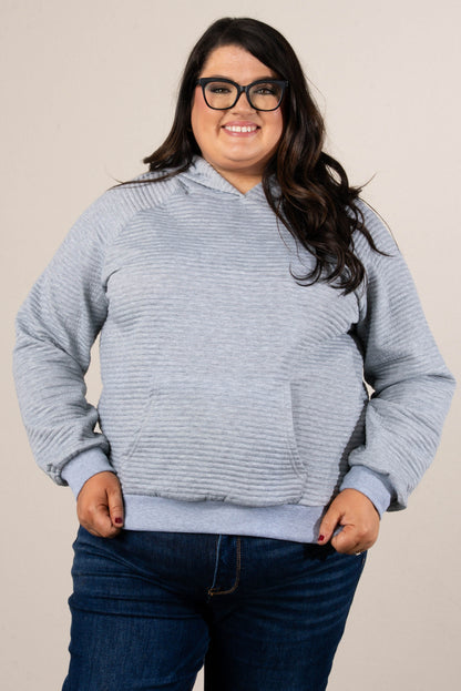 Snuggle Up Ribbed Hooded Pullover