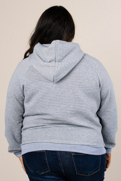 Snuggle Up Ribbed Hooded Pullover