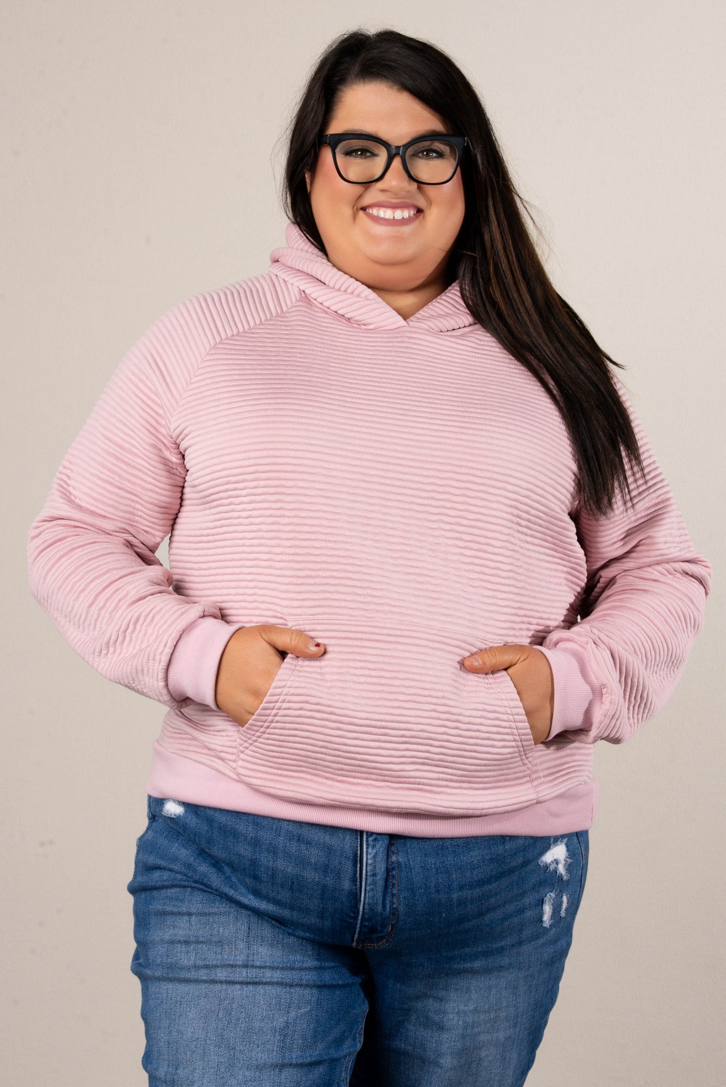 Snuggle Up Ribbed Hooded Pullover