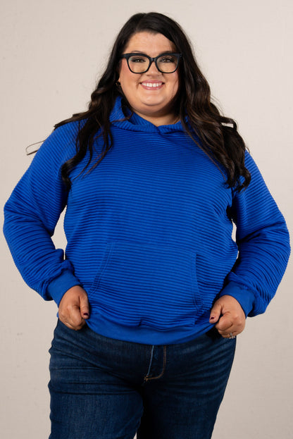 Snuggle Up Ribbed Hooded Pullover