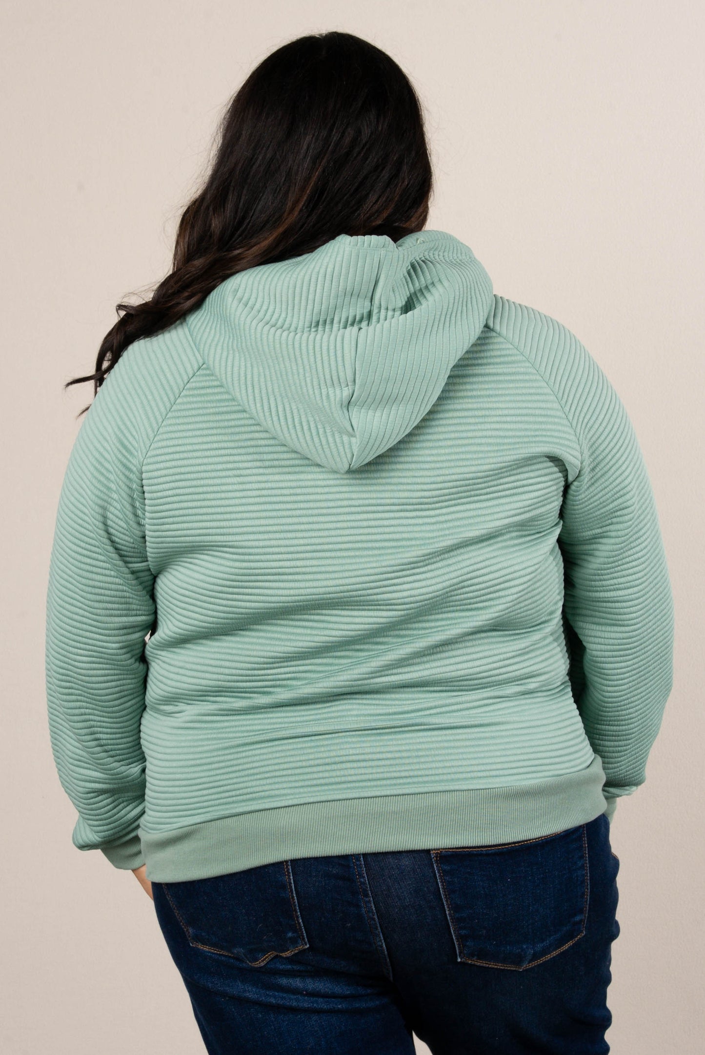 Snuggle Up Ribbed Hooded Pullover