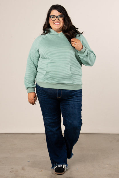 Snuggle Up Ribbed Hooded Pullover