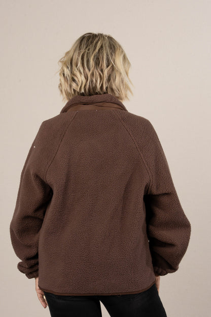 Dream Drifter Fleece Snap Up Jacket