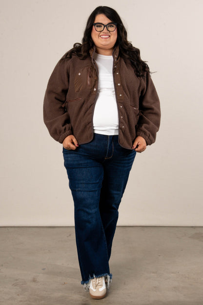 Dream Drifter Fleece Snap Up Jacket